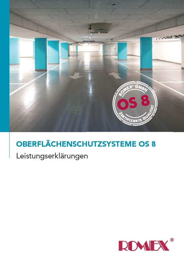 Leistungserklärung Romex OS 8 System